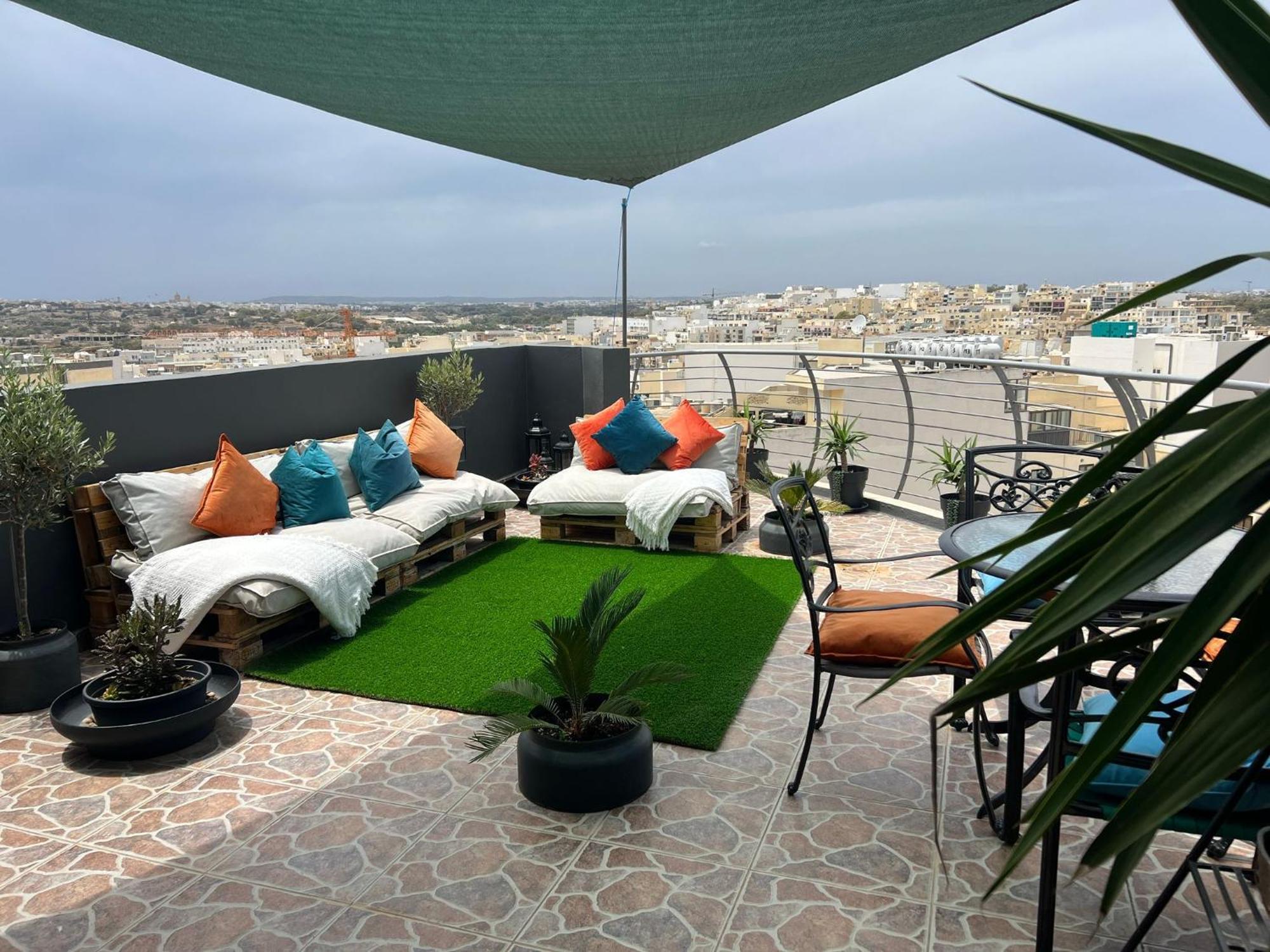 Trendy Seaside Escape 2 Bedroom Penthouse Marsaskala Eksteriør bilde